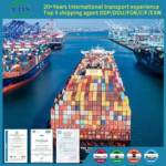 Conteneur de fret maritime LCL, livraison de fret au Kazakhstan, Ouzbékistan, Turkménistan, compagnie maritime